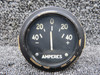 450-652 Piper PA-23-160 Ammeter Indicator (Amps: -40 to 40)