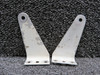 46147-2 Rockwell 112TC Nose Landing Gear Door Rod Brackets