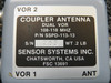 SSPD-113-13 Sensor Systems Dual VOR Coupler Antenna
