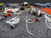 1960 Cessna 210 Goodie Bag with Switches, Cables, Rheostat, Brackets and Relays