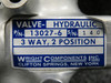 13027-6 Wright Components 3 Way, 2 Position Hydraulic Valve Assembly