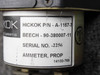 A-1157-7 (Alt: 90-380007-11) Hickok Propeller Ammeter Indicator (Lighted)