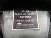 DMPN3 (Alt: 071-1059-00) Dorne & Margolin, King KA54 Radar Altimeter Antenna