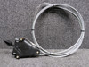87765-046, 87765-041 Piper PA34-220T Flap Selector Assembly with Cable (L: 100”)