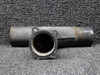 654325 Continental TSIO-550-B Exhaust Riser Tee LH with Probe Hole