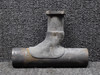 654325 Continental TSIO-550-B Exhaust Riser Tee LH with Probe Hole