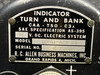 450-704 (Use: 548-447) RC Allen 12P61-A2A-S1 Turn & Bank Indicator (12V)