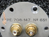 708-147 Intertechnique Pressure Bulkhead Cable Connector