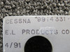 76414-04 (Alt: 9914331-4) E.L. Products Checklist Panel