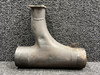 0850600-43 (Use: 0850600-154) Continental IO-470-VO Center Exhaust Riser LH