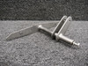 95680-000 Piper PA32R-300 Aileron Bellcrank Assembly LH (Bead Blasted)