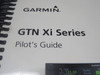190-02327 Garmin GTN Xi Series Pilot’s Guide (New-Old Stock)
