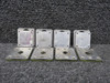 68094-003, 68096-000 Piper PA-34-200T Aft Seat Attach Plate Set of 4