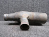 K1250860M-105 Continental TSIO-520 Turbo Inlet Exhaust Stack w Probe Hole