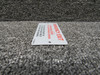 5119564-6 Cessna Placecard (New Old Stock)