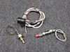 OPT-1 Electronics Int. Oil Temperature-Pressure Indicator with Probe, Transducer