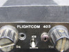 403 Flightcom Intercom Panel with Connector (Core)