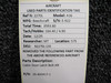 35-400417-1 Beechcraft A36 Cabin Door Latch Bolt Aft