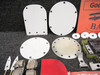 Beechcraft A36 Goodie Bag with Placards, Mic Jacks, Inspection Covers, etc.