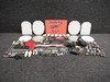 Beechcraft A36 Goodie Bag with Placards, Mic Jacks, Inspection Covers, etc.