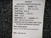 0862100-89 Cessna 310I Aileron Control Bellcrank Assembly LH
