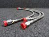 M206-20H101-041 Bell 505 Steel Braid Hose Assembly Set of 3