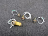 468-002, 468-006 Piper PA28-181 Mic and Audio Jack Set of 9 with Covers