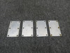 99143-003, 99140-000 Piper PA28-181 Seat Attach Plate and Backplate (Set of 4)