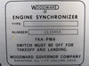 213545A, 213723 Woodward Engine Synchronizer