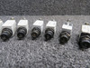 7277-2-5, 7274-2-5 Klixon Circuit Breaker Set of 11 (Amps: 5)