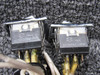 587-967 Piper PA31T Belt and Smoking Overhead Console Switch, Set of 2