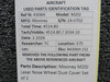 Mooney M20J Lasar Nose Wheel Dust Cover Set of 2