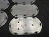 913011-507, 913000-501 Mooney M20J Wing Inspection Cover Plate Set of 19 RH