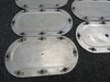 913011-507, 913000-501 Mooney M20J Wing Inspection Cover Plate Set of 19 RH