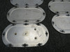 913011-507, 913000-501 Mooney M20J Wing Inspection Cover Plate Set of 19 LH