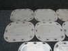913011-507, 913000-501 Mooney M20J Wing Inspection Cover Plate Set of 19 LH