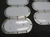913011-507, 913000-501 Mooney M20J Wing Inspection Cover Plate Set of 19 LH