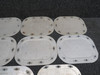 913011-507, 913000-501 Mooney M20J Wing Inspection Cover Plate Set of 19 LH