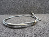640257-019 Mooney M20J Parking Brake Control Cable (Length: 33-1/2")