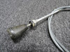 640257-019 Mooney M20J Parking Brake Control Cable (Length: 33-1/2")