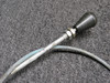 640258-005 (Use: 640258-007) Mooney M20J Cabin Heat Control Cable (Length: 46.25”)