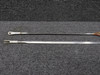 AN676AC51.75, A1116-1 Grumman G-164A Center Wing Section Rigging Wire Set of 2