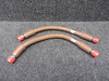 AE3863161GO124, AE3663161GO134 (Alt: AR1168-6) Aeroquip Oil Cooler Hose Set of 2