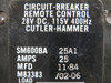 SM600BA-25A1 (Alt: M83383-02-06) Cutler-Hammer Circuit-Breaker Remote Control