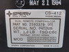 2593379-001 Sperry CS-412 Dual Remote Compensator (Volts: 26)