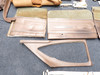Cessna 172G Interior Set with Panels, Headrests, Carpet and Belts