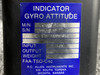 102-0054-03 RC Allen RCA26BK-12 Attitude Gyro Indicator (Lighted, 28V)