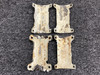 206-050-129-001, 206-050-128-001 Bell 206B Landing Gear Skid Shoe Set