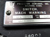 DRA76C-14 (Alt: 6600186-4) Precision Sensors Mach Warning Switch Assembly