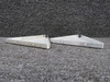 62938-000, 62938-001 Piper PA28-180 Oil Radiator Bracket Set LH & RH